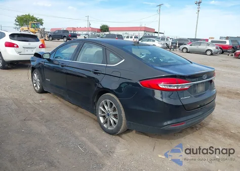 2017 Ford Fusion Hybrid Se from USA, damaged, VIN 3FA6P0LUXHR324658